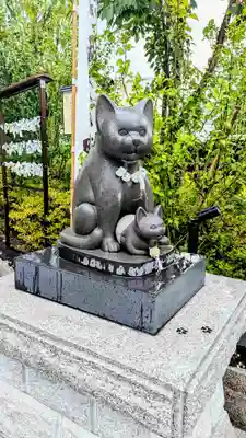 駒込妙義神社の狛犬