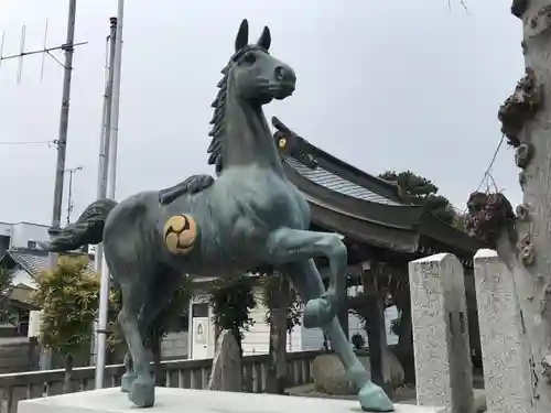 駒形神社の狛犬