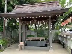 検見川神社の手水