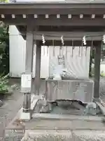 青渭神社の手水舎