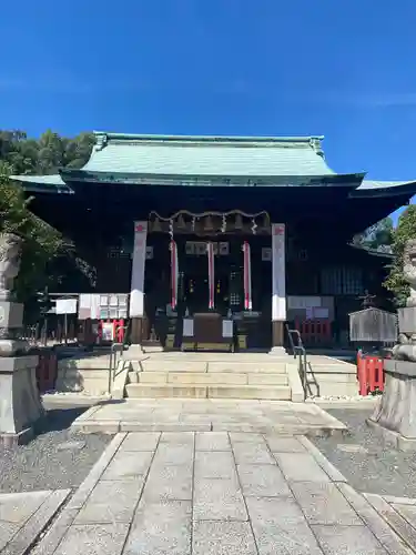 城山八幡宮の本殿・本堂