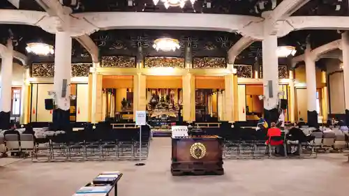 築地本願寺（本願寺築地別院）の本殿・本堂