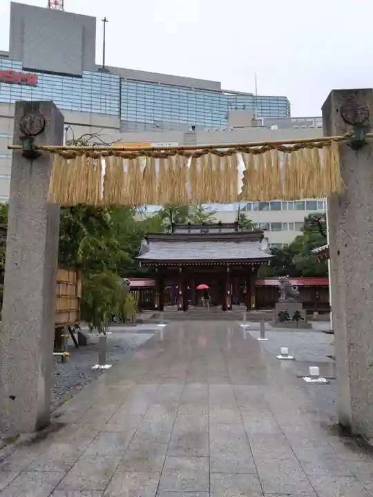 警固神社の鳥居