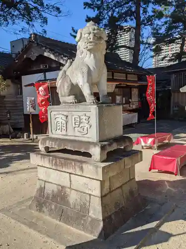 菅生神社の狛犬