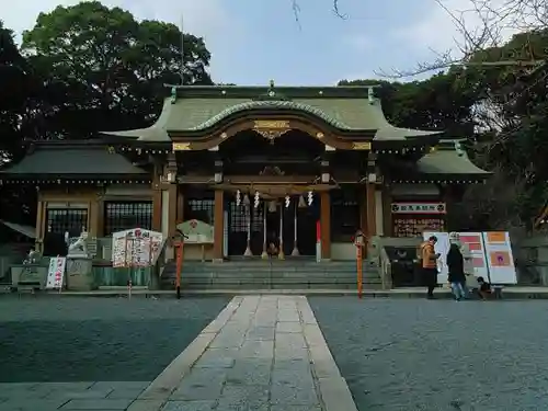 到津八幡神社の本殿・本堂