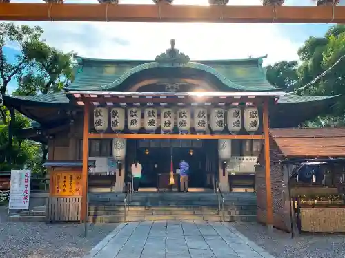 坐摩神社の本殿