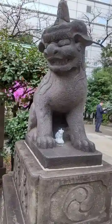 芝大神宮の狛犬