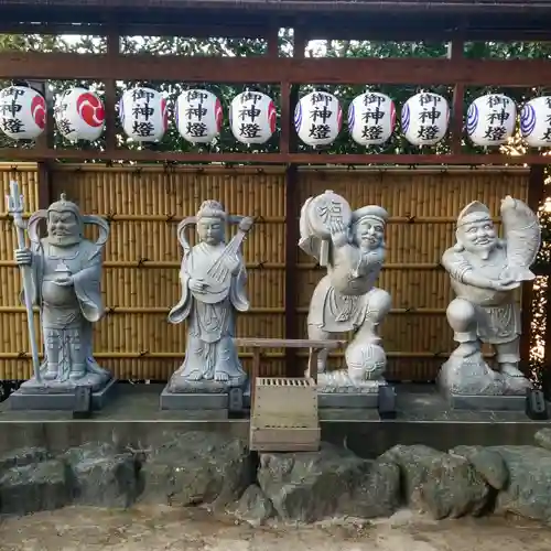 中野沼袋氷川神社の像