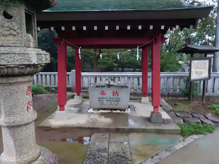 岩井八坂神社の手水舎