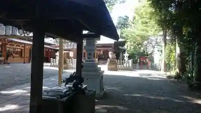 星川杉山神社の手水舎