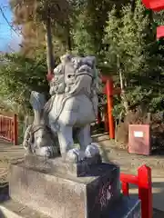 烏子稲荷神社の狛犬