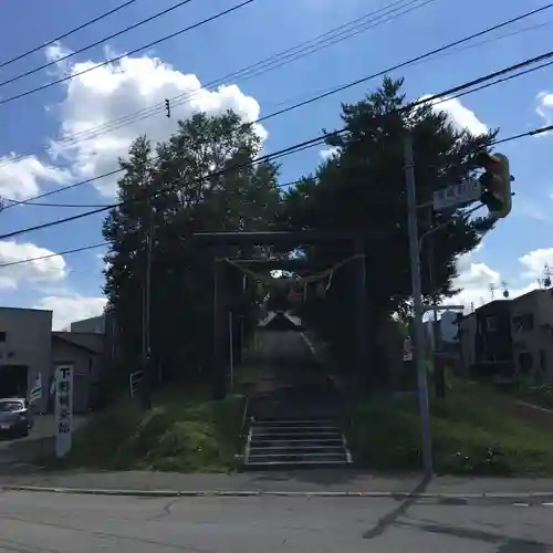 下野幌八幡神社の鳥居