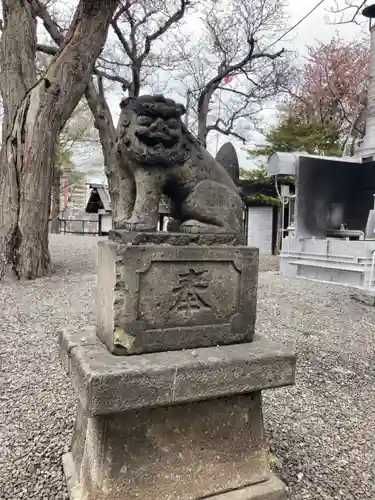 手稲神社の狛犬