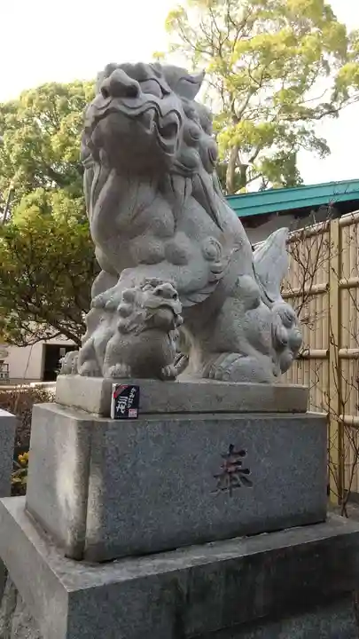 柴崎神社の狛犬