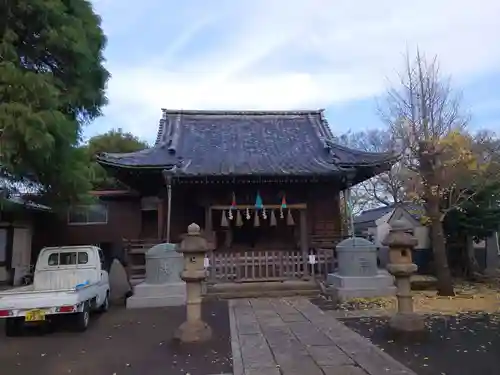 諏訪神社の本殿・本堂