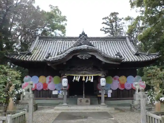 大御和神社の本殿