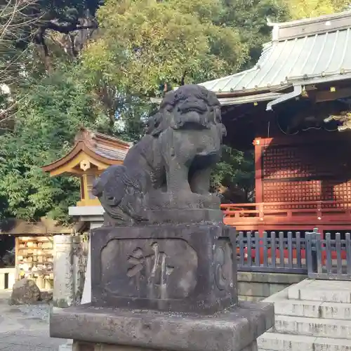 金王八幡宮の狛犬