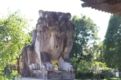 梁川天神社の狛犬