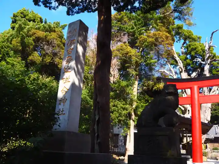伊古奈比咩命神社の自然