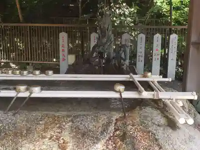 近江神宮の手水舎