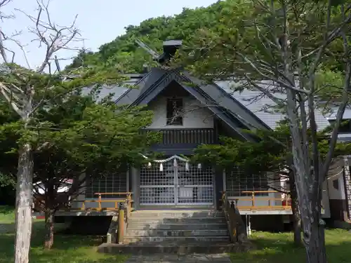 昆布森神社の本殿