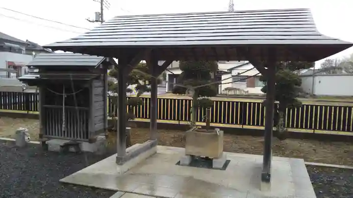 下河原稲荷神社の手水舎