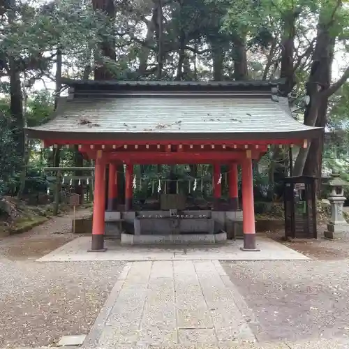 鹿島神宮の手水舎