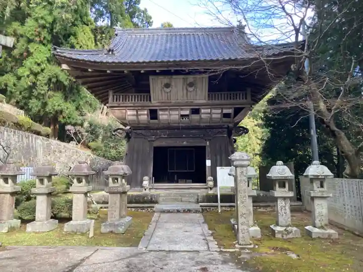 箸蔵寺の山門・神門