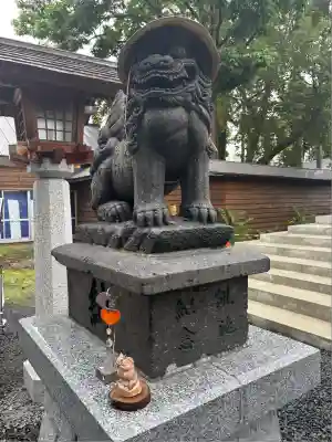 札幌諏訪神社の狛犬