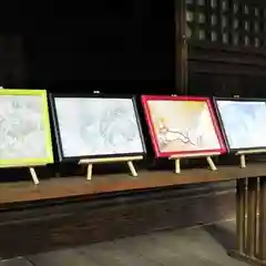 網戸神社の芸術