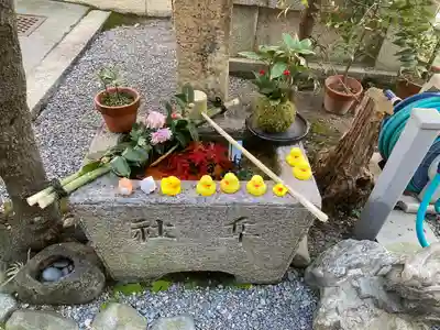 元祇園梛神社・隼神社の手水舎