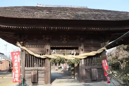滑河山龍正院の山門・神門