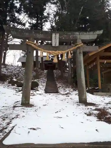 立木八幡神社の鳥居