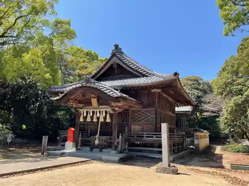 鏡神社の本殿・本堂