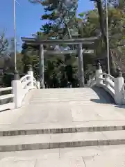 寒川神社の鳥居