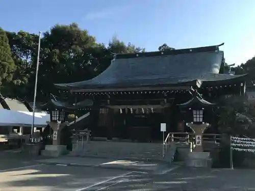 健軍神社の本殿