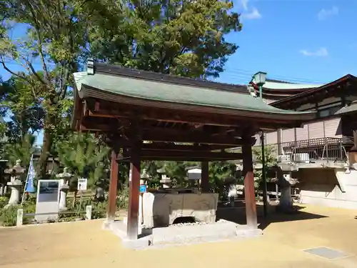 饒津神社の手水舎