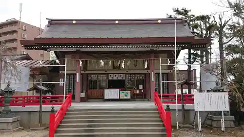 三社神社の本殿