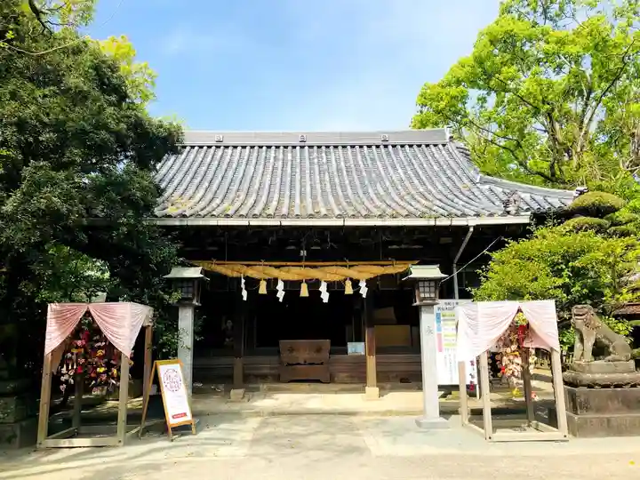 柳川総鎮守 日吉神社の本殿・本堂