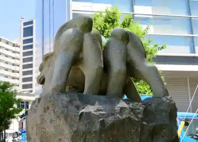 御穂鹿嶋神社の狛犬