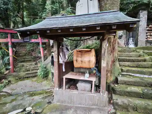 猿場稲荷神社の手水舎