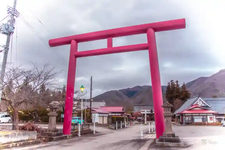 田出宇賀神社の鳥居