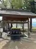 眞田神社の手水舎