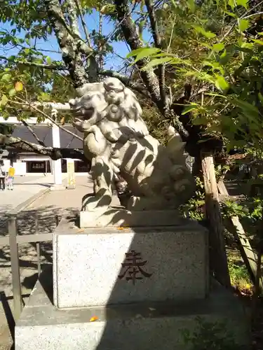 常磐神社の狛犬