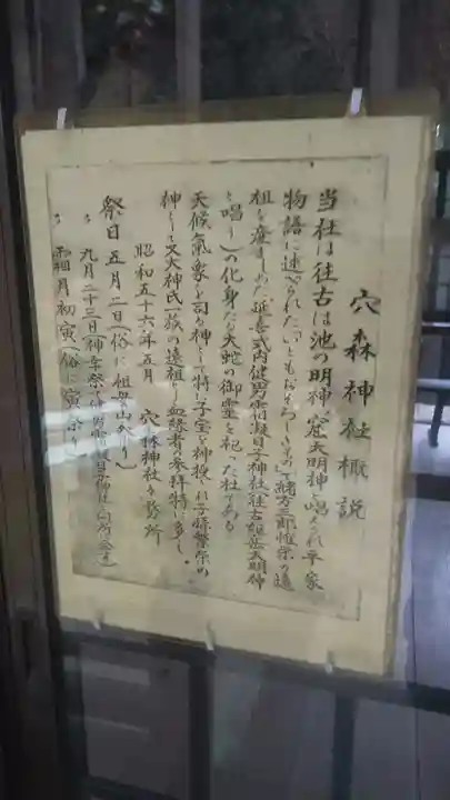 穴森神社の歴史