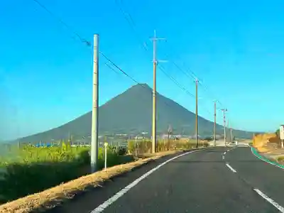 枚聞神社の景色