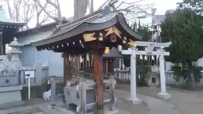 蒲原神社の手水舎