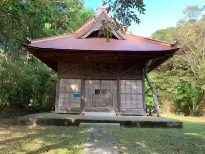 高谷神社の本殿・本堂
