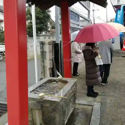 高道祖神社の手水舎
