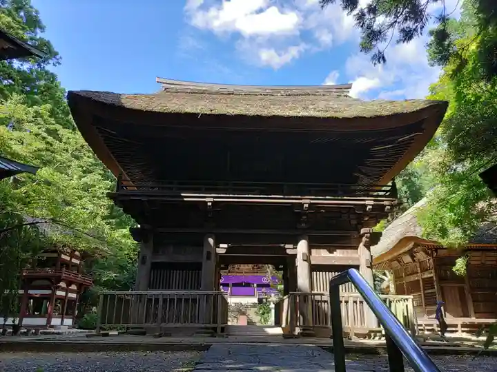 西明寺の山門・神門